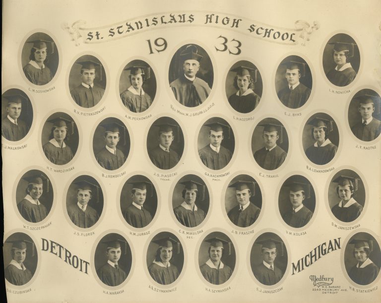 1933_St. Stanislaus High School MICHIGAN POLONIA